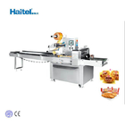 3kw Automatic Food Horizontal Flow Pack Machine Pillow Type 60bag/Min