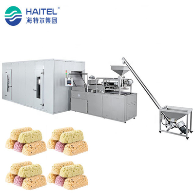 O PLC controlou a linha de produção do chocolate da aveia para a fábrica do petisco 1000 Kg/H