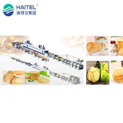 380v batata cozida automática Chips Making Machine 304 de aço inoxidável
